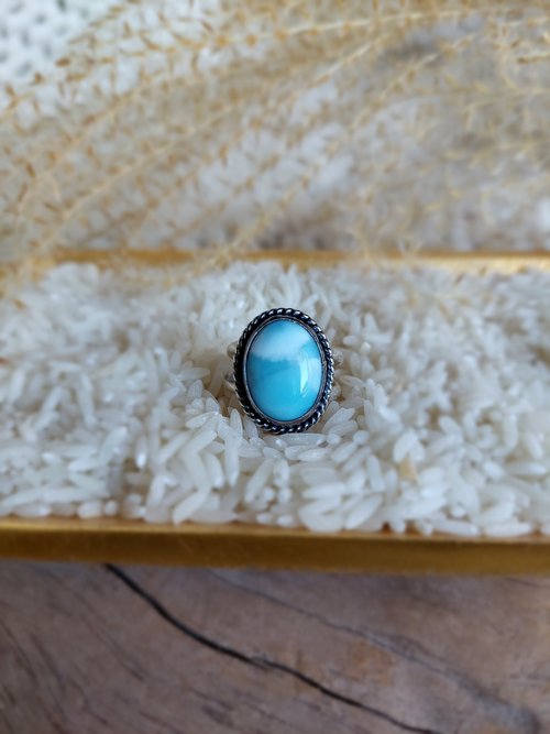 Larimar Ring - Size 6.75